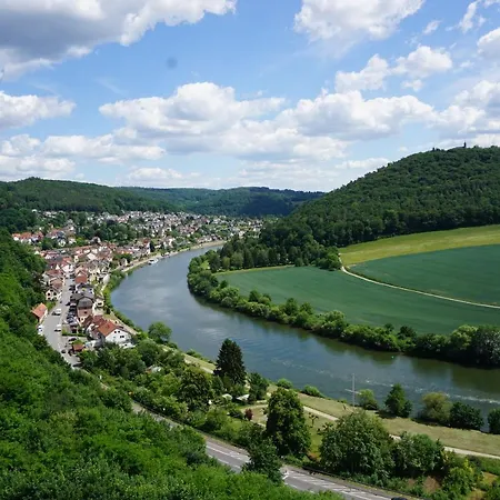 Am Neckarsteig Mit Anbindung An Heidelberg דירה נקארשטיינאך